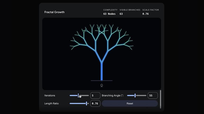 Gemini uygulaması artık interaktif sim&uuml;lasyonlar &uuml;retebiliyor