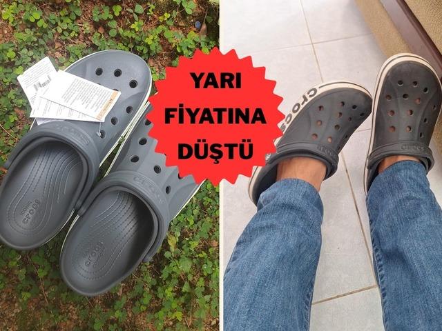 Sağlıklı adımların sırrı Crocs terlikte b&uuml;y&uuml;k indirim başladı!