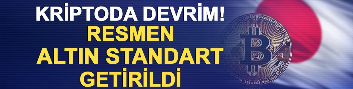 Kriptoda devrim: Japonya resmen altın standart getirdi