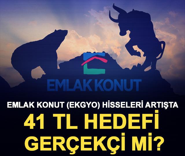 Emlak Konut (EKGYO) hisseleri artışta: 41 TL hedefi gerçekçi mi?