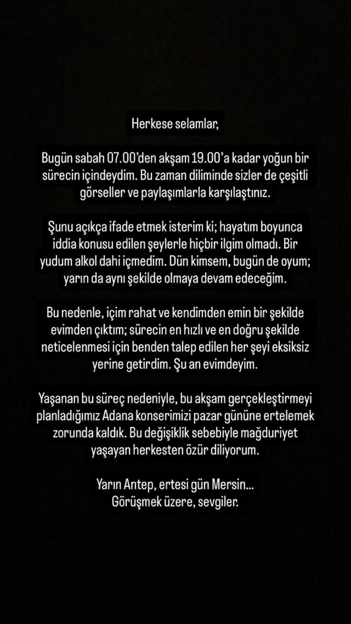 G&ouml;zaltına alınmıştı! Emre Fel den ilk a&ccedil;ıklama: Konserini erteledi 2