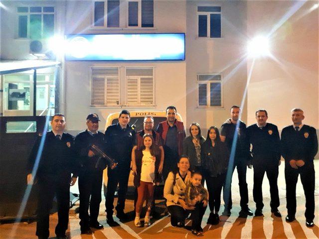 Görevi başındaki polislere sürpriz ziyaret