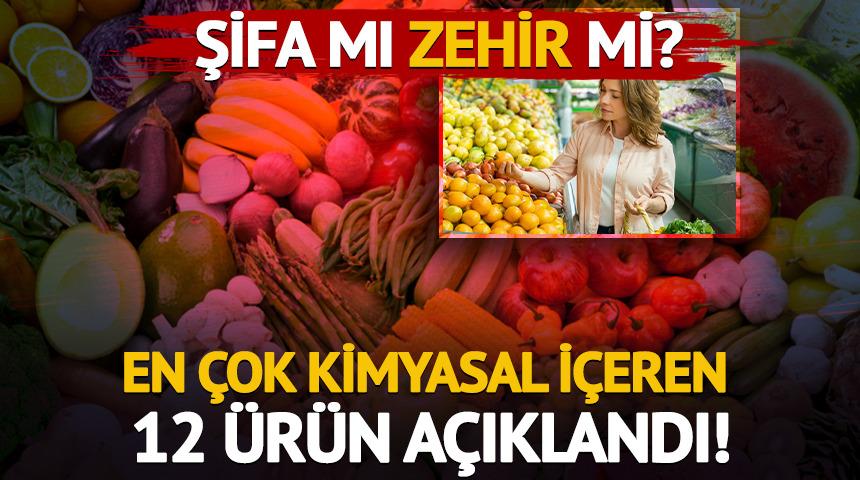 Şifa mı zehir mi? En &ccedil;ok kimyasal i&ccedil;eren sebze belli oldu