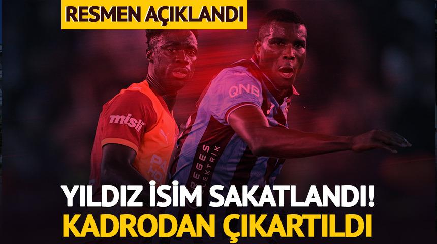 Trabzonspor'da Onuachu şoku! Alanyaspor ma&ccedil;ında yok