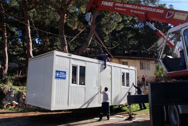 Büyükşehir’den 87 vatandaşa konteyner desteği