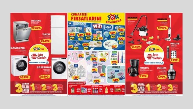 ŞOK'a Samsung çamaşır kurutma makinesi geliyor! 11 Nisan 2026 ŞOK aktüel katalog yayınlandı!