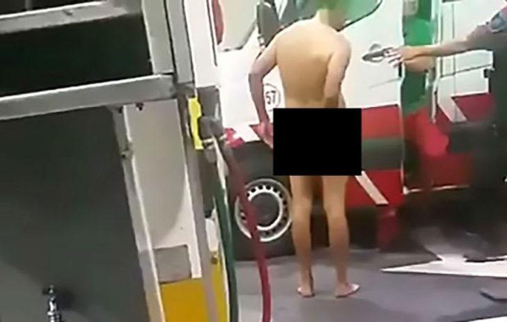 Anüsünde oyuncakla benzin istasyonuna gitti  G2