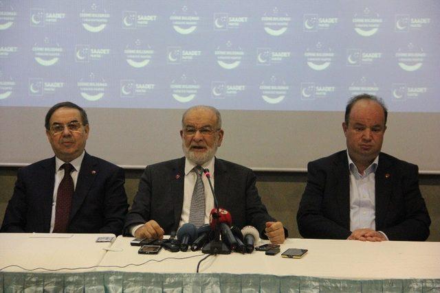 Karamollaoğlu: “İktidarla ittifaka açığız”