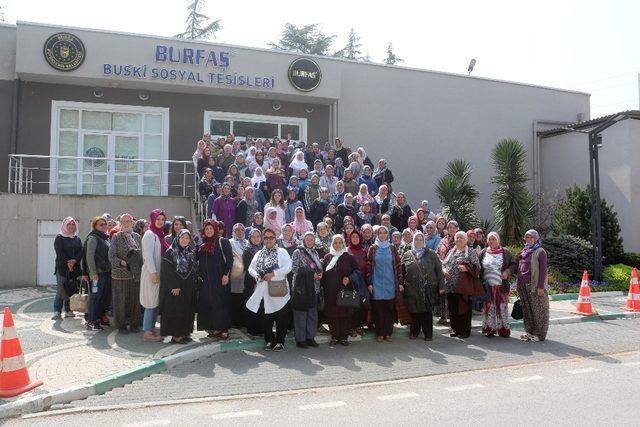 Sarıcakayalı kadınların Bursa’ya kültür gezisi