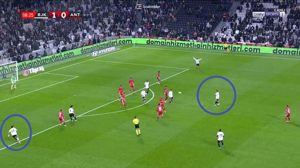 Beşiktaş&rsquo;ta Orkun K&ouml;k&ccedil;&uuml; kasırgası! 9 dakikada fişi &ccedil;ekti 2