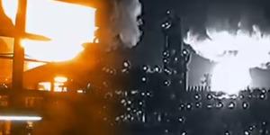 İlk kez paylaşıldı! İran Katar'daki kritik noktayı b&ouml;yle vurdu