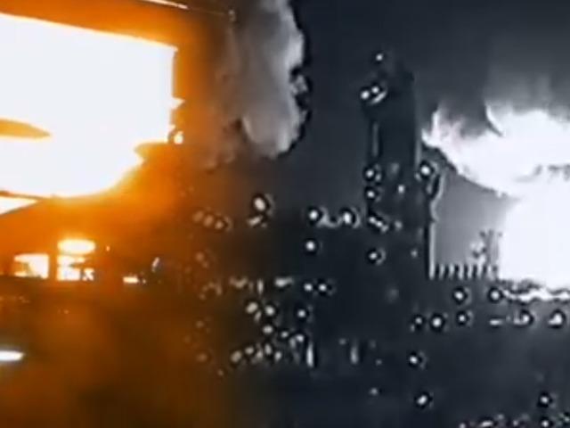 İlk kez paylaşıldı! İran Katar'daki kritik noktayı b&ouml;yle vurdu