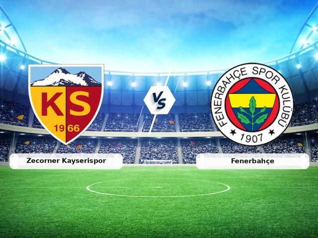 (&Ouml;zet) Zecorner Kayserispor - Fenerbah&ccedil;e Ma&ccedil;ı &Ouml;zeti ve T&uuml;m &Ouml;nemli Anları
