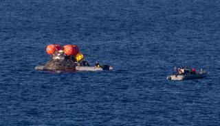 Artemis 2 Ay'daki g&ouml;revini tamamladı, D&uuml;nya'ya d&ouml;nd&uuml;