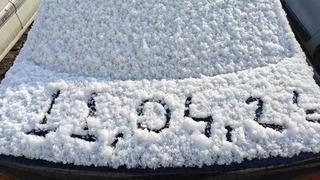 Kayseri’ye Nisan ayında kar yağdı