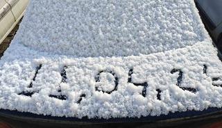 Kayseri&rsquo;ye Nisan ayında kar yağdı