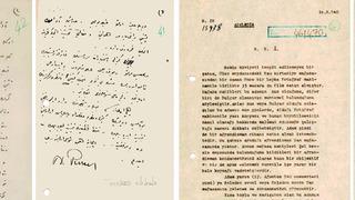 MİT'ten 1940 tarihli belge: 'Acele' yazılı şüpheli takibi paylaştı