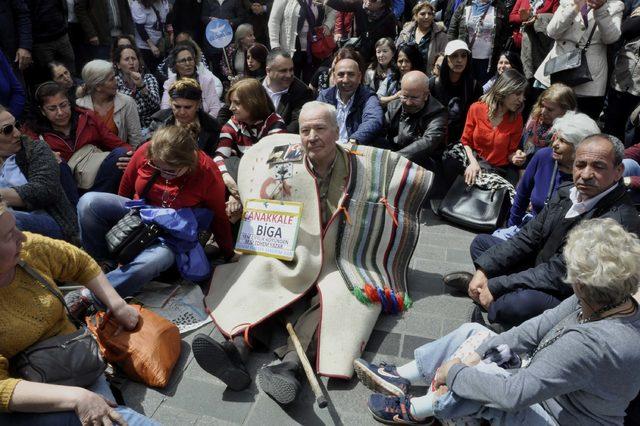 CHP'den İstiklal Caddesi'nde 'ohal' eylemi 