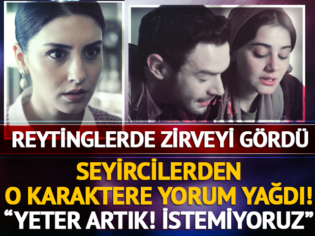 Seyircilerden o karaktere sitem! "İstemiyoruz"