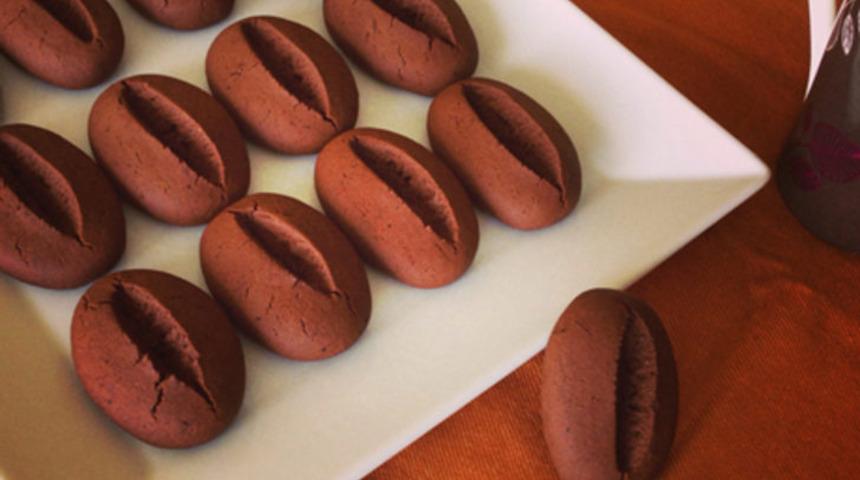 Mis gibi koktu: Kahve çekirdeği kurabiye