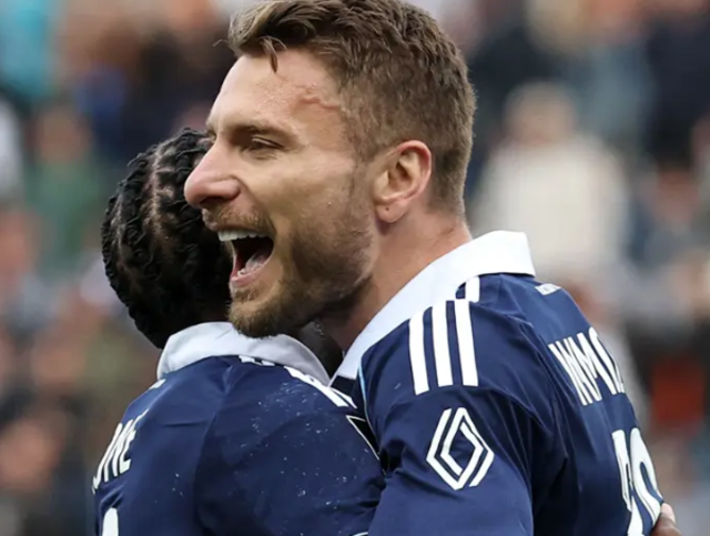 Beşiktaş'ın eski golcüsü Ciro Immobile şov yaptı! Sadece 13 dakika yetti