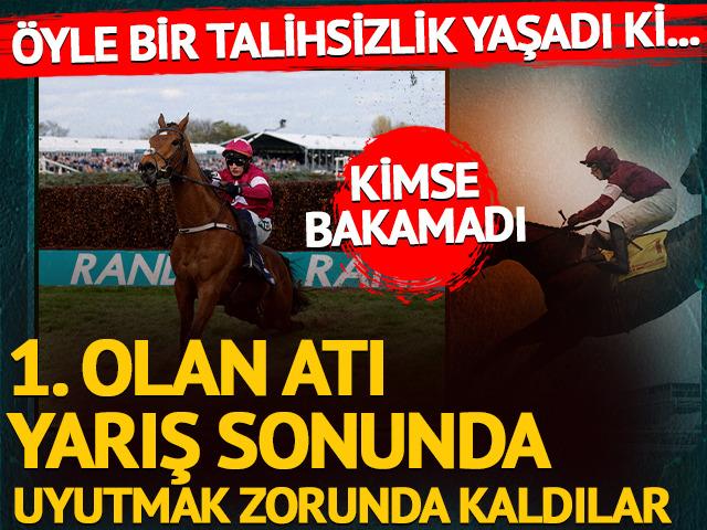 Yarışı kazanan atın beli kırıldı! T&uuml;m &uuml;lke ayağa kalktı
