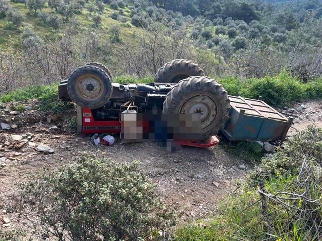 Turgutlu'da trakt&ouml;r faciası! Bir aile yok oldu: 3 &ouml;l&uuml;