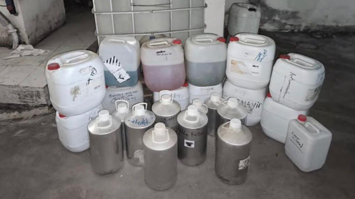 Bahçelievler'de sahte parfüm üretilen iş yeri mühürlendi