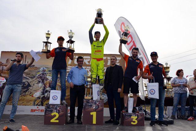 Bergama'da enduro heyecanı