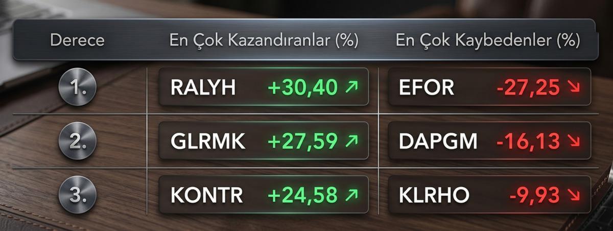 Bu hafta en &ccedil;ok y&uuml;kselen ve d&uuml;şen hisseler (6-10 Nisan 2026), G&ouml;rsel 3