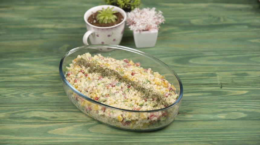 Çok keyifli salata: Kuskus salatası