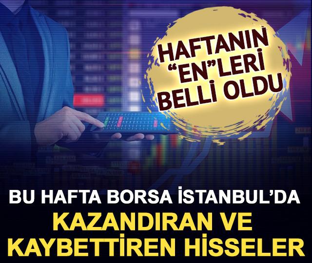Bu hafta en çok yükselen ve düşen hisseler (6-10 Nisan 2026)