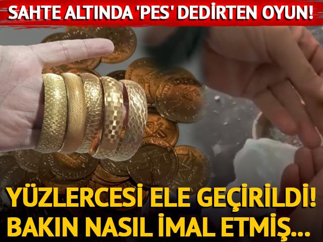 Fatih'te sahte altın imalathanesine baskın! Pirin&ccedil; kullanarak imal etmiş