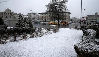 Sivas'ta kar yağışı