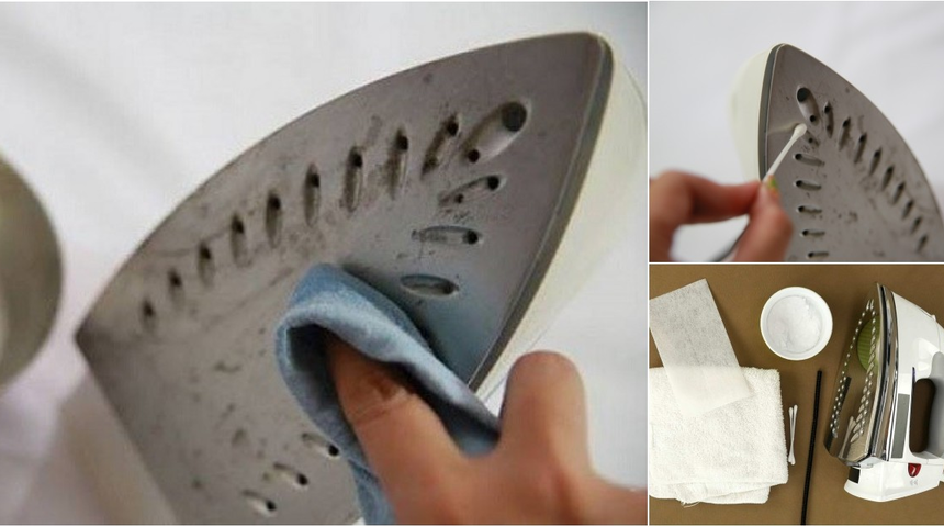 Mucize gibi: Tabanı yanmış ütüyü beyaz sirkeyle eski haline geri çevirin