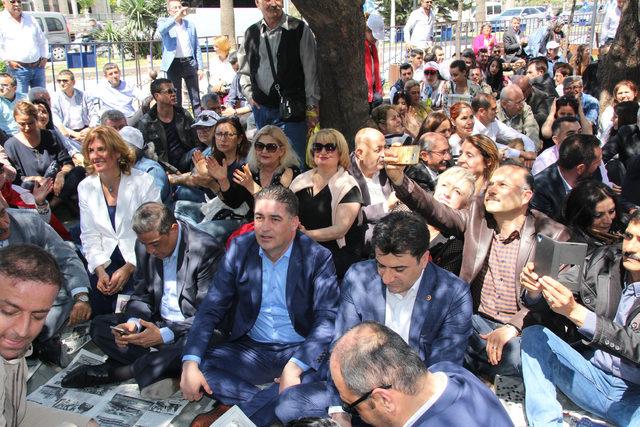 Hatay'da OHAL protestosu