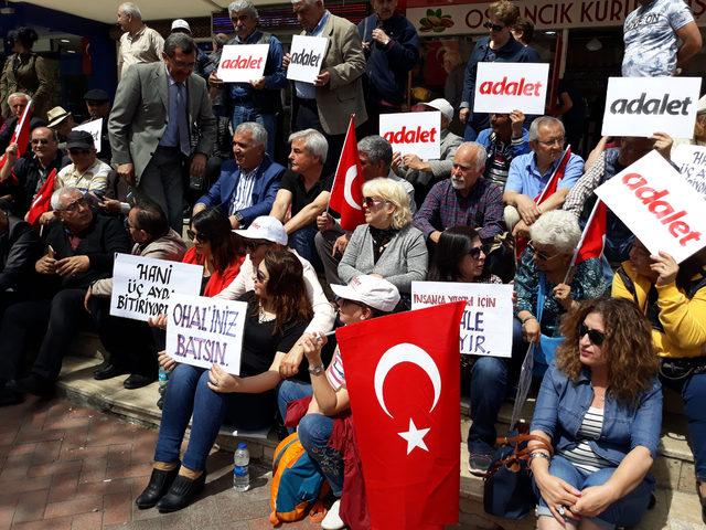 CHP'den Isparta'da oturma eylemi