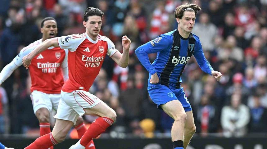 Lider Arsenal&rsquo;a evinde Bournemouth &ccedil;elmesi