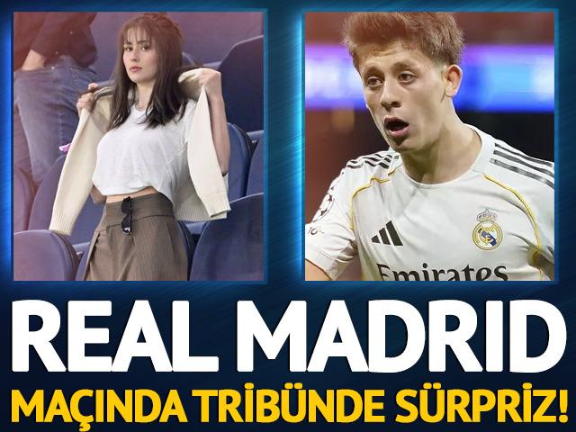 Arda'ya trib&uuml;nden &ouml;zel destek! Real Madrid ma&ccedil;ına geldi
