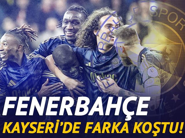 (&Ouml;zet) Zecorner Kayserispor - Fenerbah&ccedil;e Ma&ccedil;ı &Ouml;zeti ve T&uuml;m &Ouml;nemli Anları