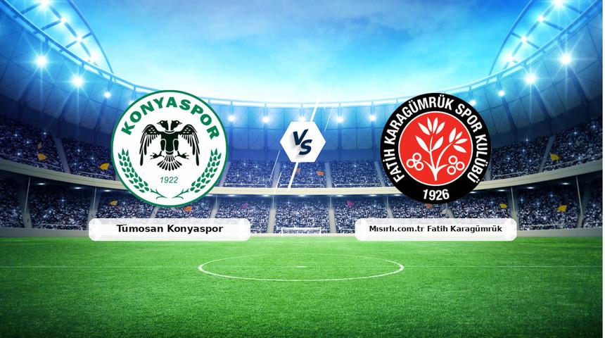 CANLI | T&uuml;mosan Konyaspor - Mısırlı.com.tr Fatih Karag&uuml;mr&uuml;k ma&ccedil; anlatımı! Ma&ccedil; ne zaman? Saat ka&ccedil;ta ve hangi kanalda? - 12 Nisan 2026