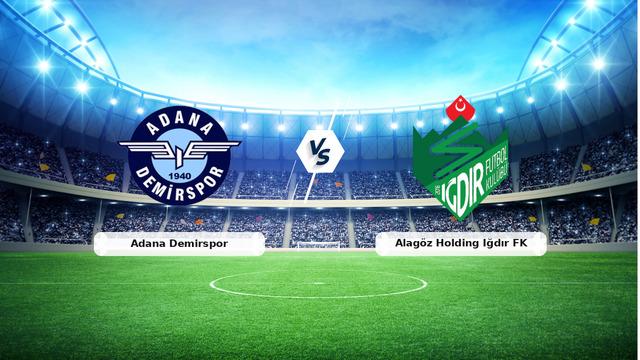 CANLI | Adana Demirspor - Alagöz Holding Iğdır FK maç anlatımı! Maç ne zaman? Saat kaçta ve hangi kanalda? - 12 Nisan 2026