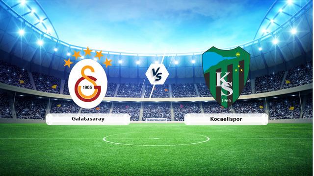 CANLI | Galatasaray - Kocaelispor maç anlatımı! Maç ne zaman? Saat kaçta ve hangi kanalda? - 12 Nisan 2026