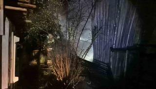 D&uuml;zce&rsquo;de bir evde yangın &ccedil;ıktı: Alevler geceyi aydınlattı