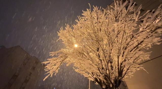 Yüksekova’da nisan karı: İlçe yeniden beyaza büründü, kartpostallık görüntüler ortaya çıktı 7