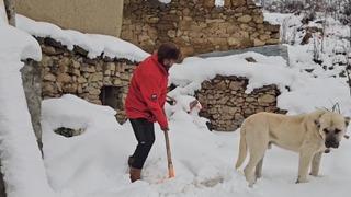 Son dakika: Erzincan&rsquo;da hava soğudu, y&uuml;ksek kesimlere kar yağdı