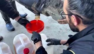 Yakıt deposunda 48 kilo sıvı metamfetamin ele ge&ccedil;irildi