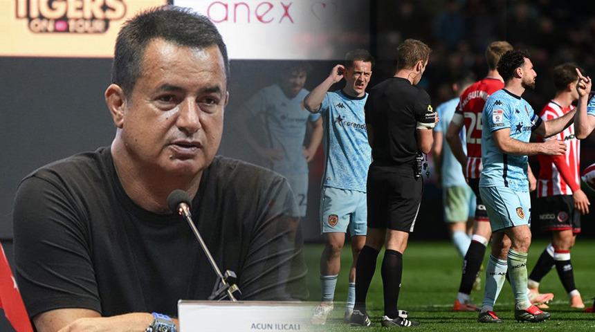 Hull City&rsquo;e 3 dakikalık şok! Acun Ilıcalı resmen isyan etti