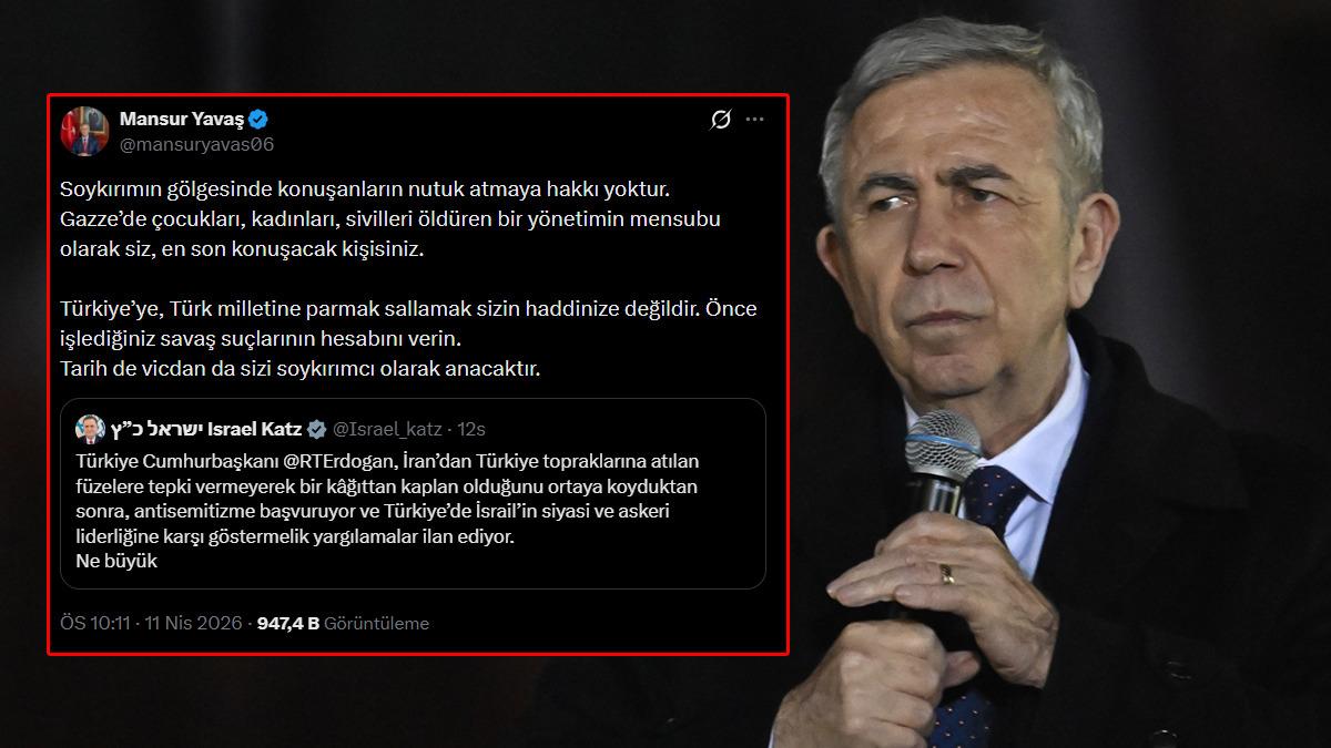 Küstah Katz a muhalefet haddini bildirdi: Tokat gibi yanıtlar 1