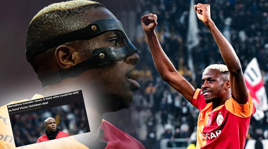 La Liga engelini b&ouml;yle aşacaklar! Barcelona'nın şok Osimhen planı